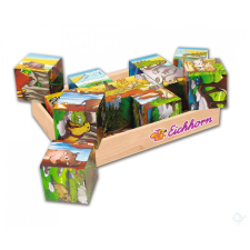 Eichhorn fa mesekocka 12 db-os puzzle, kirakós