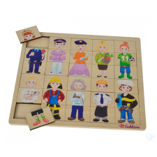 Eichhorn figurás fa puzzle puzzle, kirakós