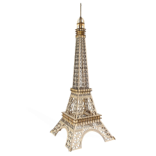 Eiffel-torony nagy fából készült 3D puzzle puzzle, kirakós