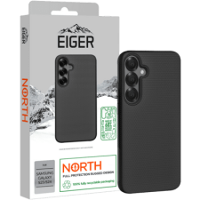 EIGER North Samsung Galaxy S25/S24 Telefon tok - Fekete (EGCA00707) tok és táska