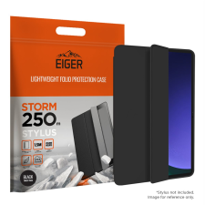 EIGER Storm Stylus 250m Samsung Galaxy Tab S9/S9 FE Trifold tok - Fekete (EGSR00179) tablet tok