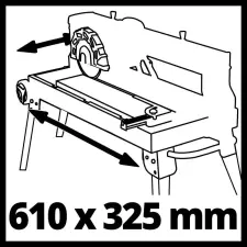 EINHELL TE-TC 620 U asztali csempevágó csempevágó