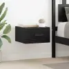  Éjjeliszekrény 2 pcs Fekete tölgy 35 x 35 x 20 cm Faanyag