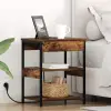  Éjjeliszekrény 2 pcs Füstölt tölgy 41 x 31 x 51 cm Faanyag
