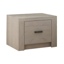  Éjjeliszekrény, kőris fehér, INFINITY I-24 bútor