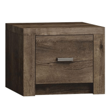  Éjjeliszekrény, kőris sötét, INFINITY I-24 bútor