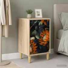  Éjjeliszekrény LOCHEM Sonoma Tölgy 36 x 33 x 60 cm Szerelt Fa bútor