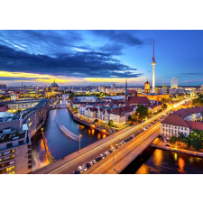 Éjszakai Berlin kirakó 1000 darabos puzzle, kirakós