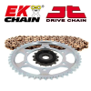 EK CHAIN EK/JT 520SRX2 16/47 láncszett – standard hátsó lánckerék EK CHAIN Erőátviteli alkatrészek Láncok, lánckerekek, láncszettek Láncszettek