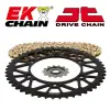 EK CHAIN EK/JT 520ZVX3 15/42 láncszett – Standard hátsó lánckerék EK CHAIN Erőátviteli alkatrészek Láncok, lánckerekek, láncszettek Láncszettek