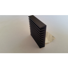  EKL chip cooler 30x30x7 mm eloxált fekete, alumínium - 1 db ragasztóval hűtés