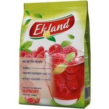 Ekland azonnal oldódó málna ízű tea üdítőitalpor C-vitaminnal 300 g alapvető élelmiszer