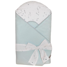 Eko EKO Babatakaró pamut nyomtatással és kókusz belsővel Mentol babaágynemű, babapléd