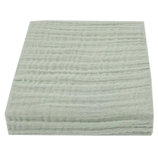 Eko EKO Muszlin lepedő Mentol 60x120 cm babaágynemű, babapléd