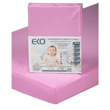 Eko Jersey gumis lepedő, rózsaszín 120x60 cm lakástextília