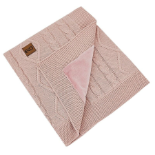 Eko Kasmír takaró szőrme béléssel Rose Pink 100x80 cm babaágynemű, babapléd