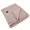  EKO Kötött takaró béléssel Rose Pink 100x80 cm