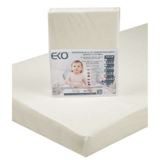 Eko Vízálló gumis lepedő Jersey bézs 120x60 cm babaágynemű, babapléd