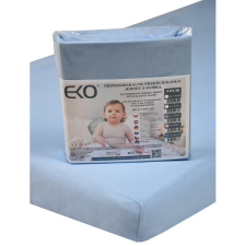 Eko Vízálló gumis lepedő Jersey kék 120x60 cm babaágynemű, babapléd