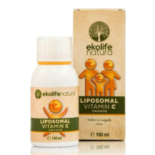 Ekolife Natura - Liposzomális C-vitamin 500mg 100ml narancs (Liposzomális C-vitamin) vitamin és táplálékkiegészítő