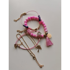 Ékszerek Elitparfüm Női Karkötő Medállal 4 részes karkötő