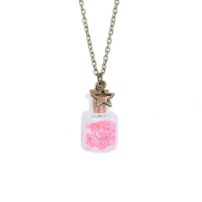 Ékszerek Elitparfüm női nyaklánc kis üveg medállal nyaklánc