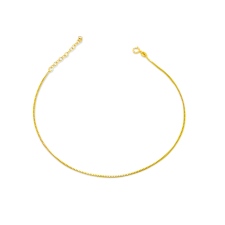 Ékszerkirály 14k arany bokalánc, velencei kocka bokalánc