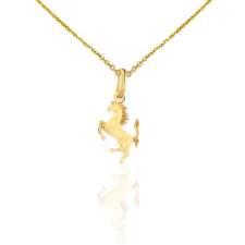 Ékszerkirály 14k arany medál, ló medál