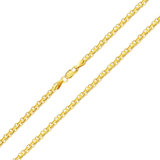 Ékszerkirály 14k arany nyaklánc, Biscmarck, 45 cm nyaklánc