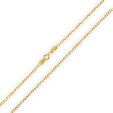 Ékszerkirály 14k arany nyaklánc, Biscmarck, 45 cm nyaklánc