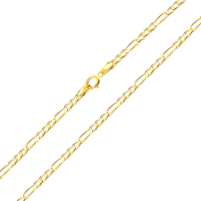 Ékszerkirály 14k arany nyaklánc, Figaro, 50 cm nyaklánc