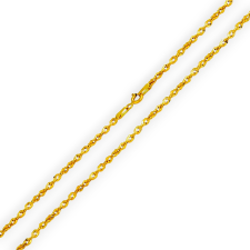 Ékszerkirály 14k arany nyaklánc, hamis Waless 50 cm nyaklánc