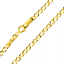 Ékszerkirály 14k arany nyaklánc, lapított pancer 55 cm nyaklánc
