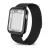 Ékszerkirály Apple watch óraszíj tokkal, nemesacél, 42 mm, fekete