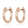 Ékszerkirály Ezüst karika fülbevaló, rosegold