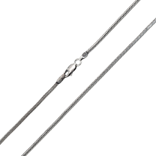 Ékszerkirály Ezüst nyaklánc, kígyó 50 cm uniszex nyaklánc
