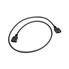 EKWB EK-Loop D-RGB Hosszabbító kábel 0.5m - Fekete kábel és adapter
