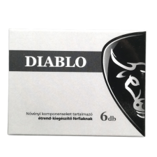 el DIABLO PLUS POTENCIANÖVELŐ KAPSZULA - 6 DB potencianövelő
