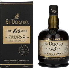 El Dorado 15 éves 0,7l 43% DD rum