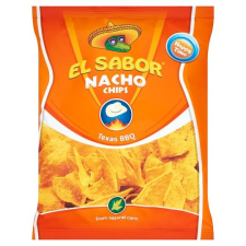  El Sabor barbeque ízesítésű nacho chips 100 g előétel és snack