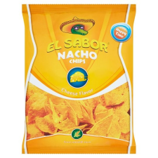 El Sabor sajtos ízesítésű nacho chips 100 g csokoládé és édesség