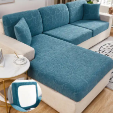  Elasztikus kanapéhuzat készlet - Kék lakástextília