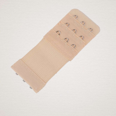  Elasztikus melltartó hosszabbító, szélesség 4 cm, Nude