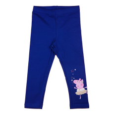  Elasztikus pamut kislány leggings Peppa malac mintával