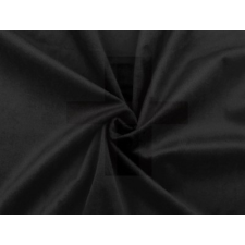  Elasztikus sima bársony anyag - Fekete dekorációs kellék