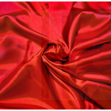  Elasztikus szatén - Piros dekorációs kellék