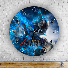 Elden Ring Nightreign - Poszter kör alakú üveg falióra ajándéktárgy