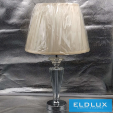 ELDLUX SHINY kristályüveg asztali lámpatest Króm E27 világítás