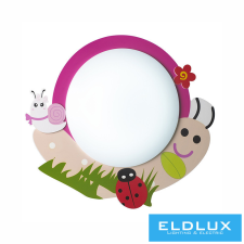 ELDLUX WALLE fali és mennyezeti lámpa E14 rózsaszín világítás