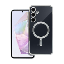 Electro Mag Samsung Galaxy A35 MagSafe kompatibilis hátlap tok, ezüst tok és táska